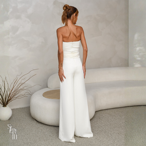 Macacão Multiformas Alessa Off White