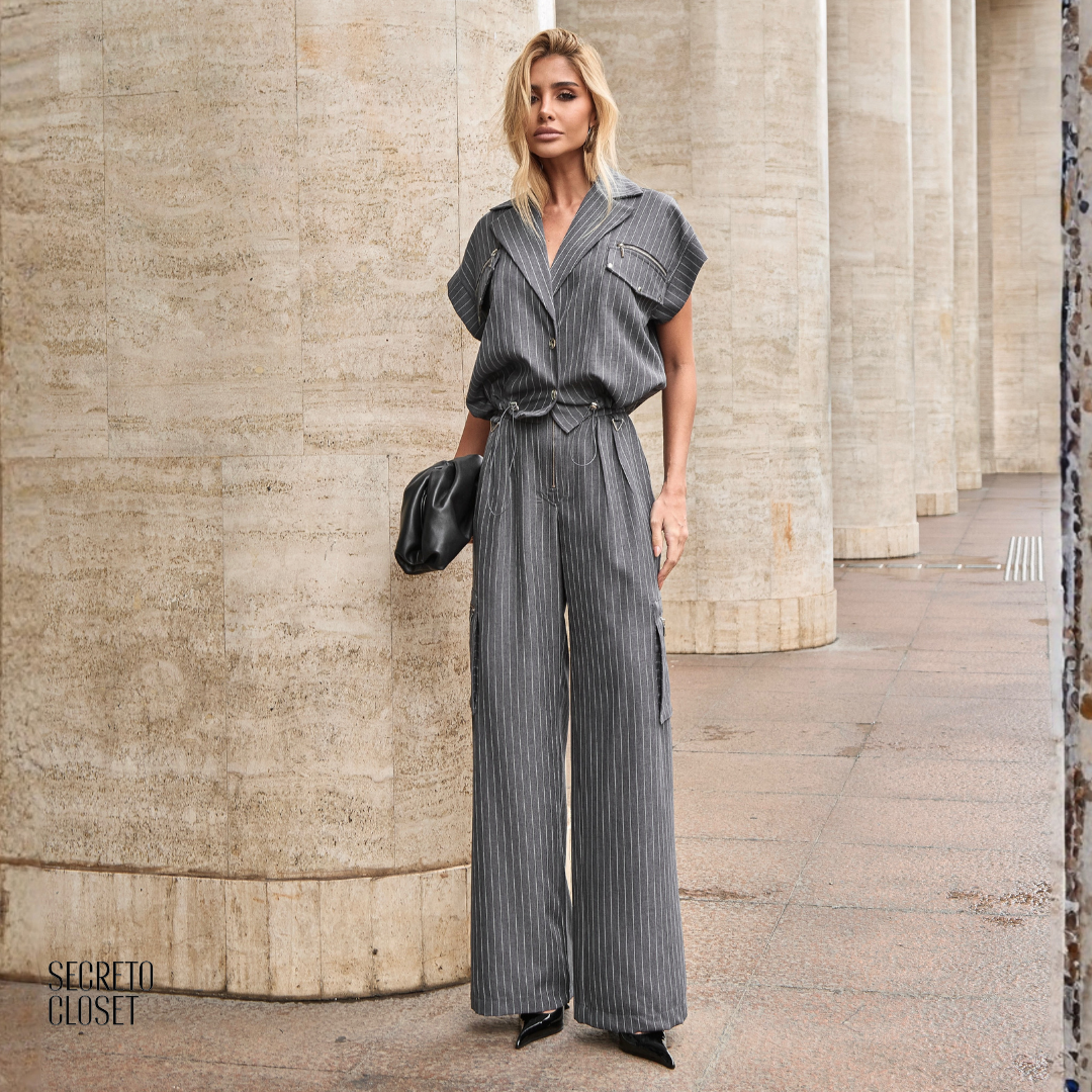 Conjunto Risca de Giz Hanna Chumbo