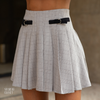 Short Saia Xadrez Serena Preto