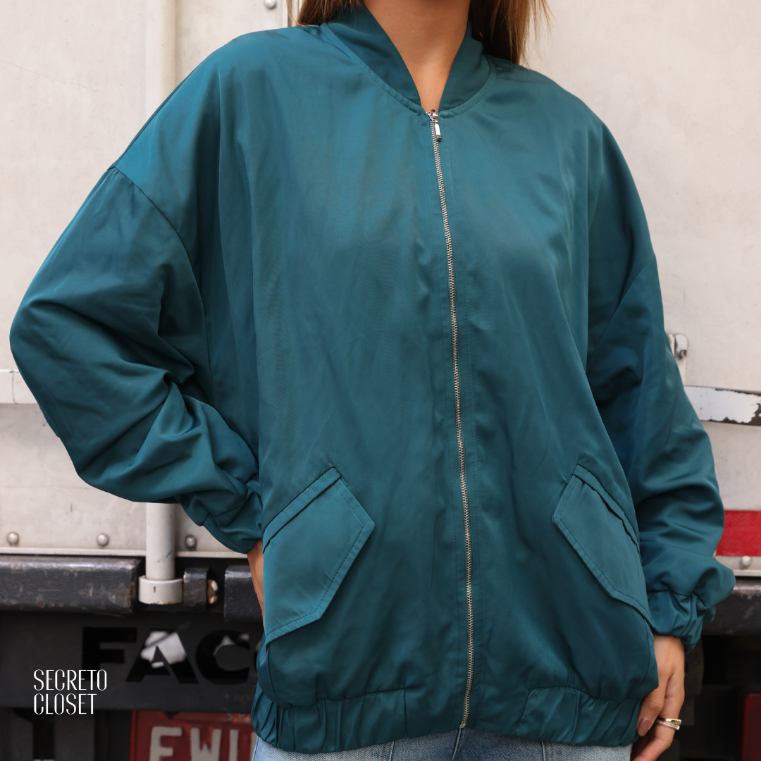 Jaqueta Esportiva Margarida Verde