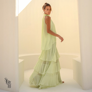 Conjunto Babado Odette Verde
