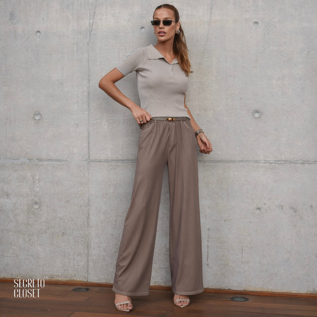Blusa Modal Polo Vitória Fendi