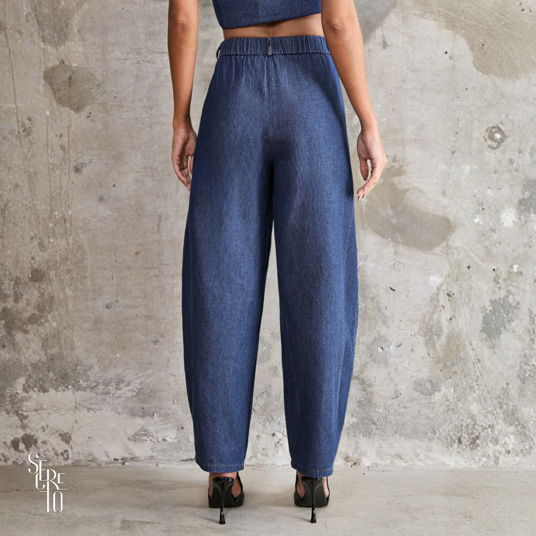 Calça Jeans Soft Barrel Kalina Jeans Claro