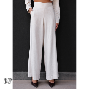 Conjunto Camisa e Calça Linho Alíciah Natural