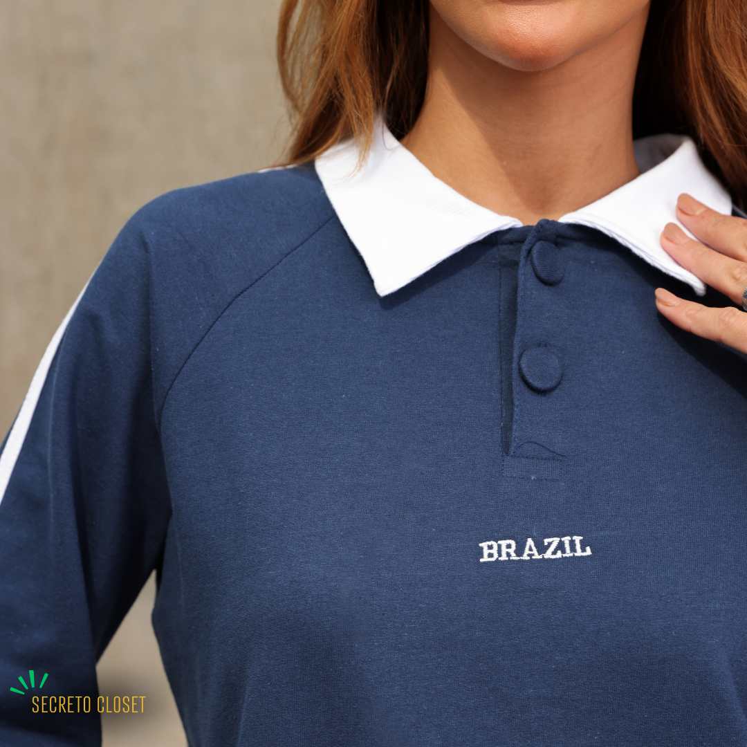 Conjunto Blusa e Short Moletinho Francisca Marinho