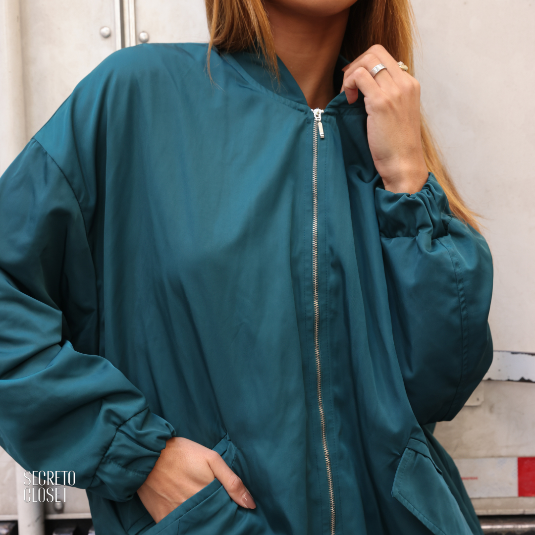 Jaqueta Esportiva Margarida Verde