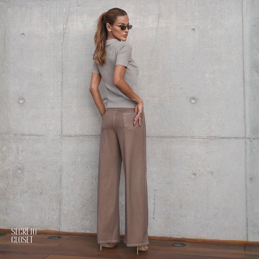 Blusa Modal Polo Vitória Fendi