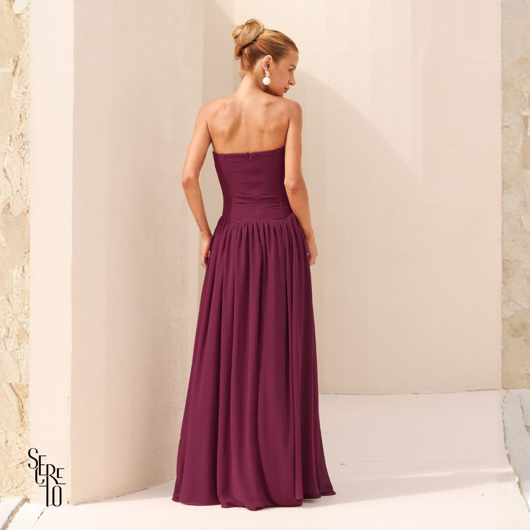 Vestido Barbatana Erica Amora