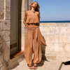 Conjunto Blusê e Calça Aladin Roberta Amêndoa