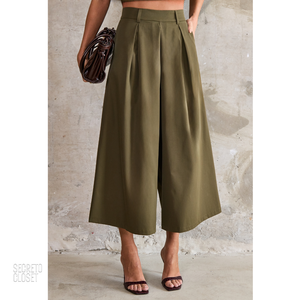 Conjunto Colete e Calça Alfaiataria Madison Verde Musgo