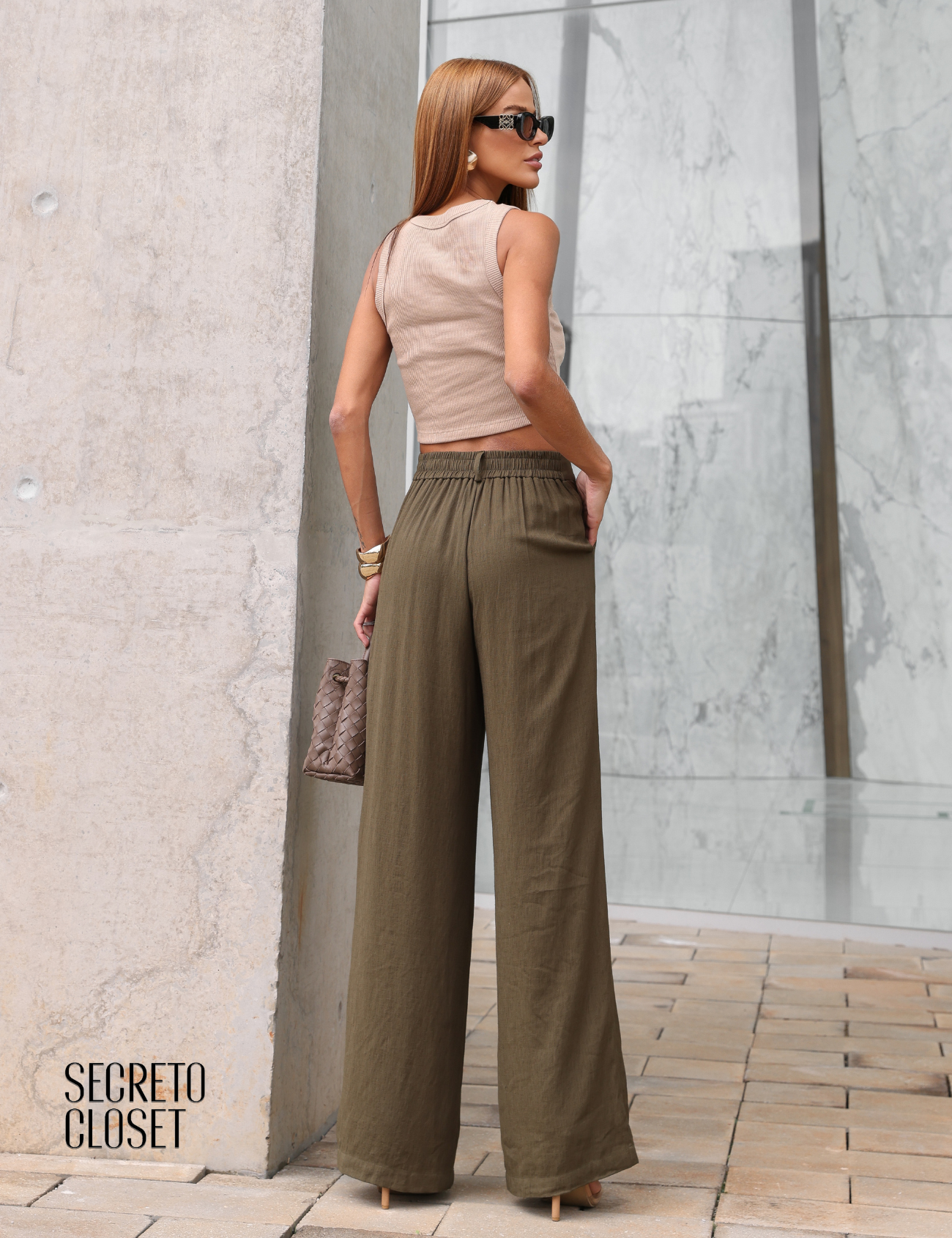 Cropped Ribana Yasmin Bege