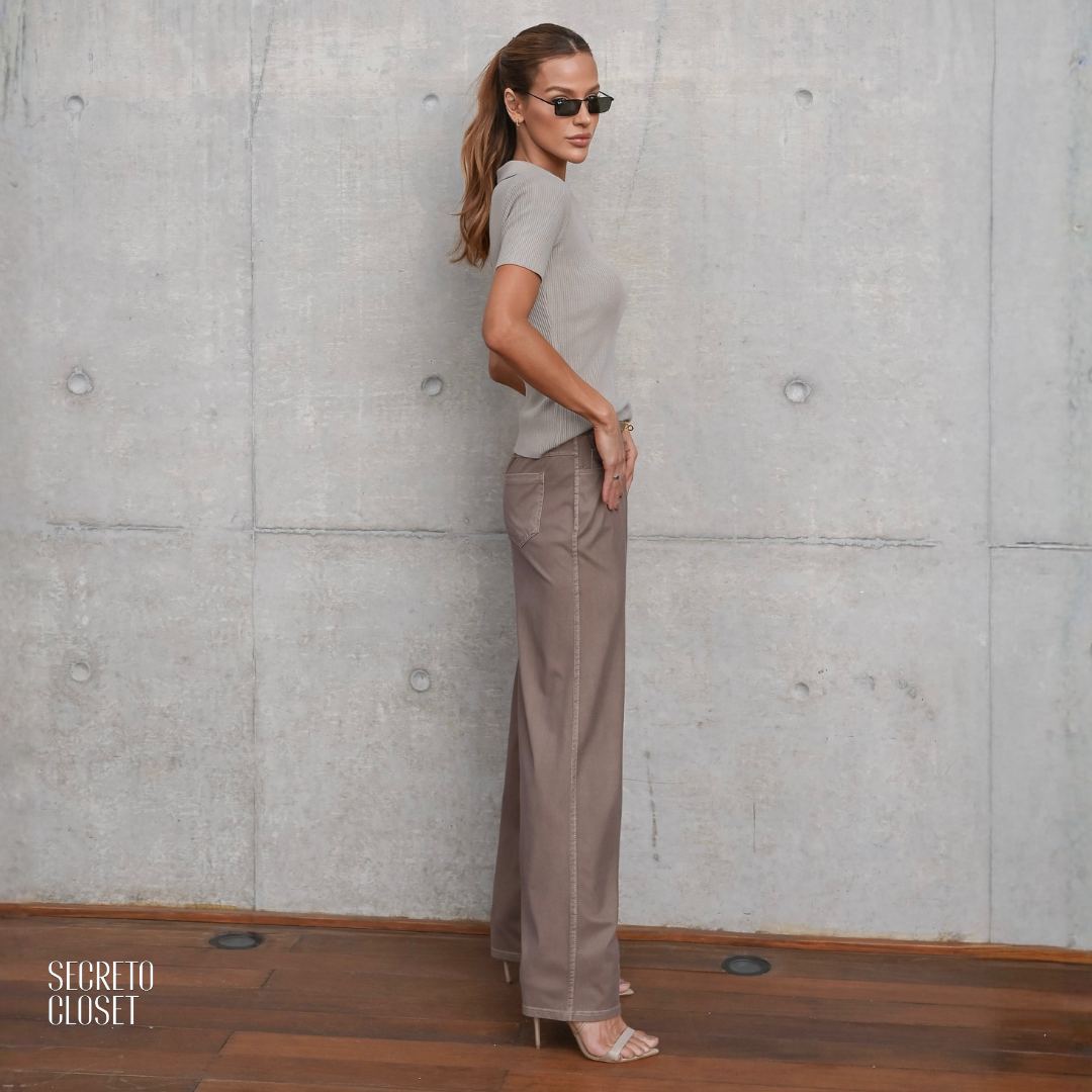 Blusa Modal Polo Vitória Fendi