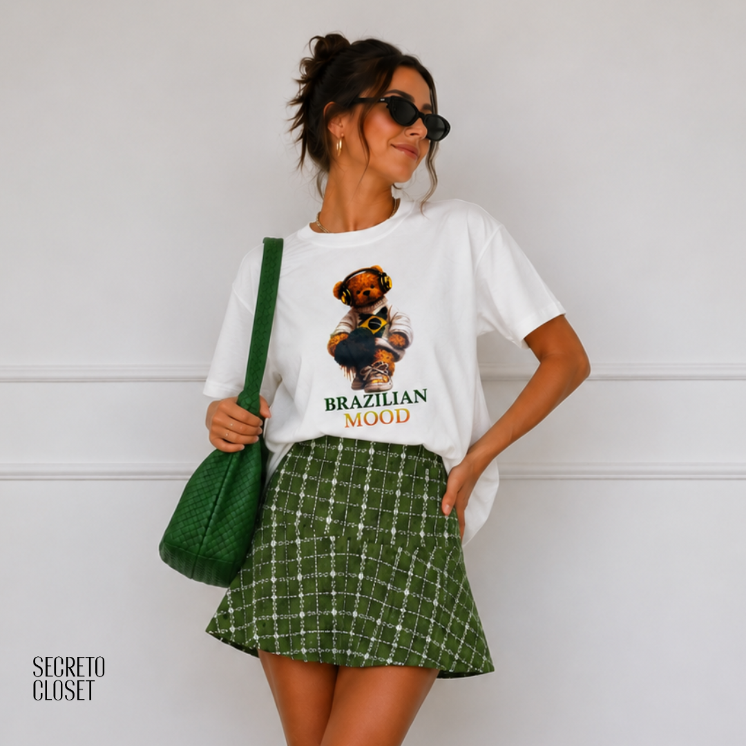 T-shirt Urso Pamella Off White