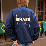 Jaqueta Esportiva Margarida Azul