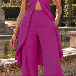 Conjunto Detalhe Bolinha Carla Pink