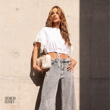 Blusa Manga Laise Marlene Branco