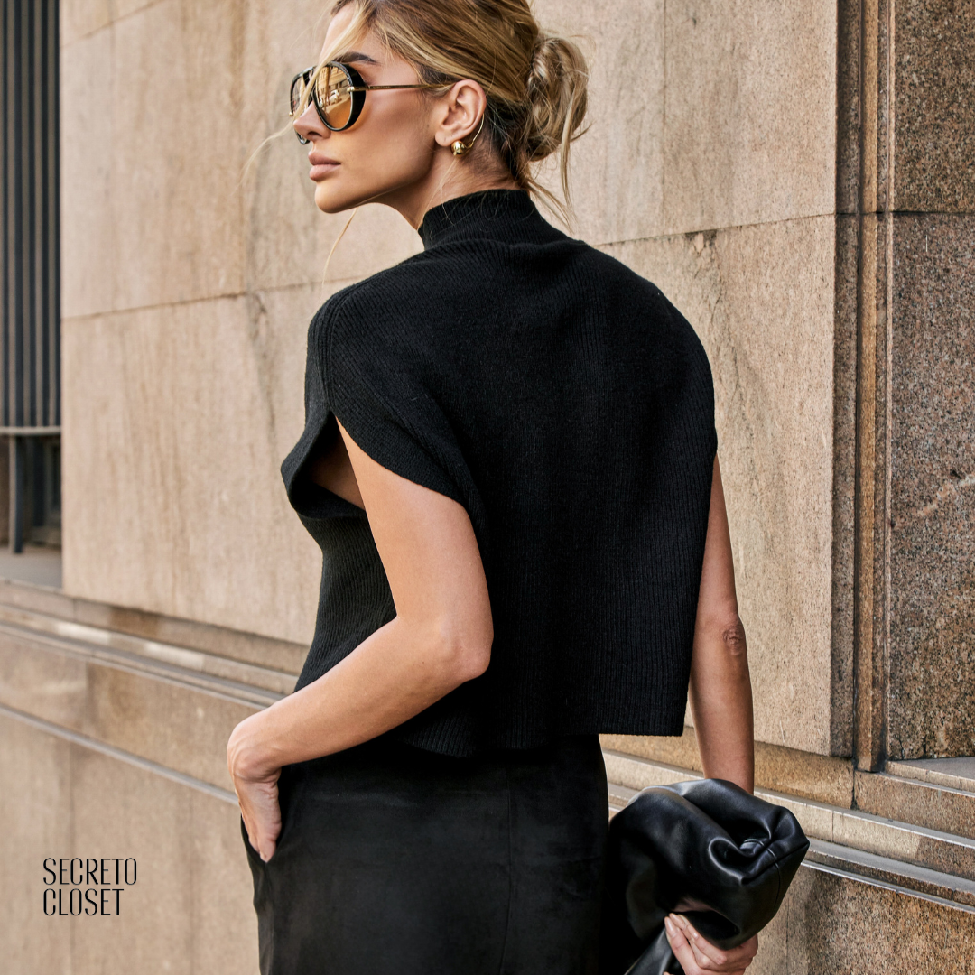 Blusa Modal Isadora Preto
