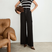 Calça Cargo Alfaiataria Alana Preto