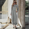 Conjunto Blusa e Calça Moletinho Eleni Mescla