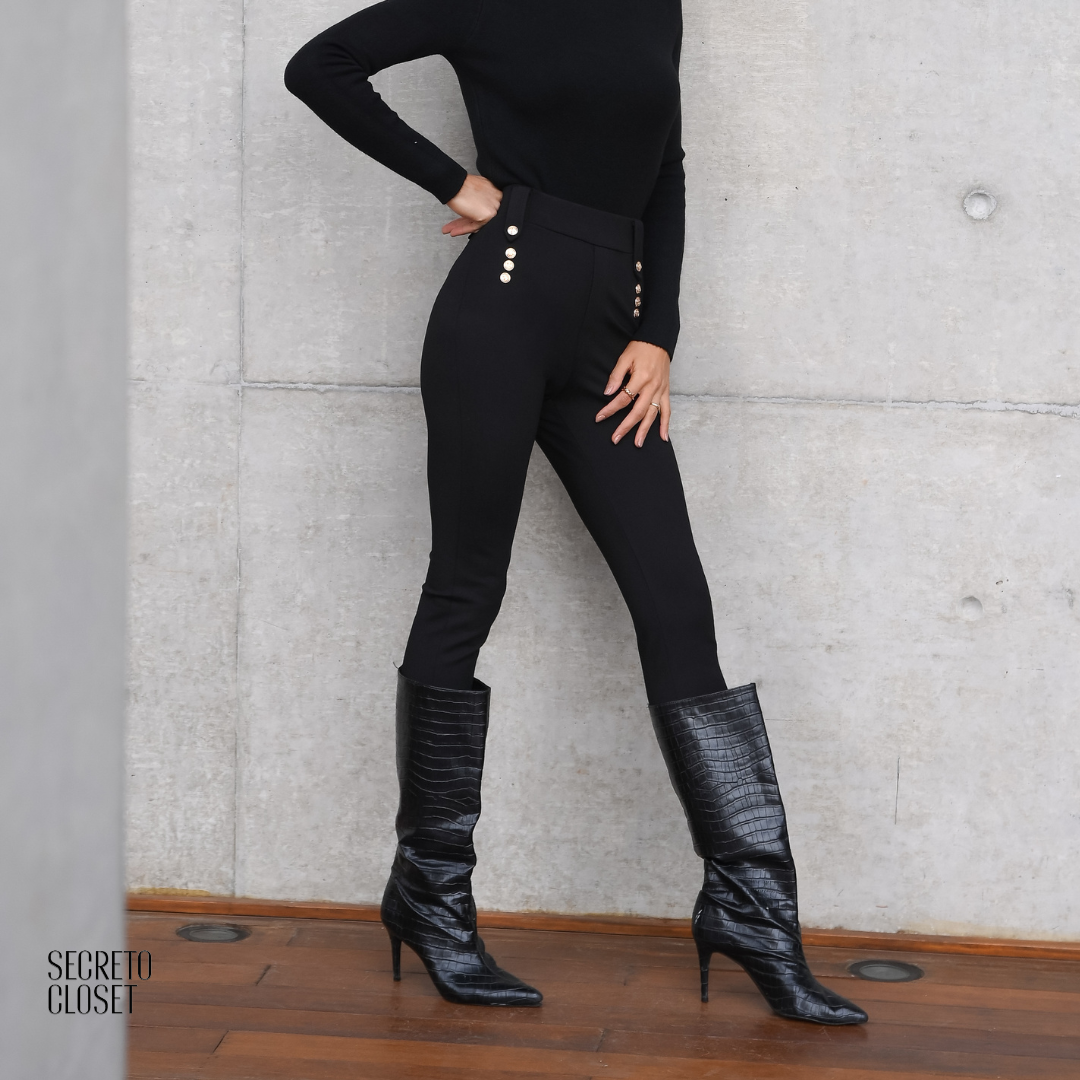 Calça Montaria Beatriz Preto
