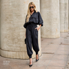 Conjunto Blusa e Calça Jogger Ingrid Preto