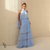 Conjunto Babado Odette Azul Seerenity