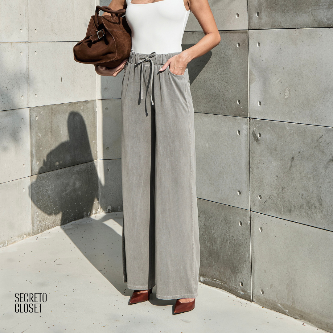 Calça Cos Elástico Marlene Fendi