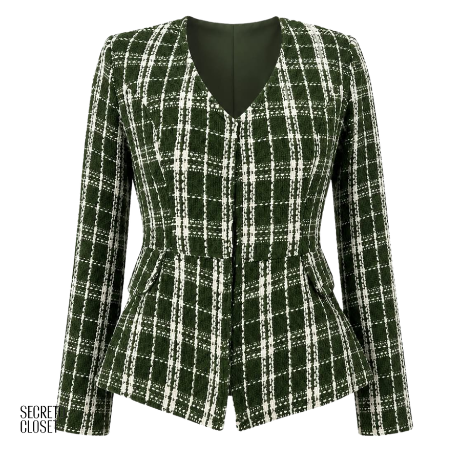 Blazer Tweed Mia Verde