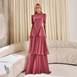 Vestido Longo Camadas Aisha Rosê