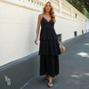 Vestido Midi Renda Raquel Preto