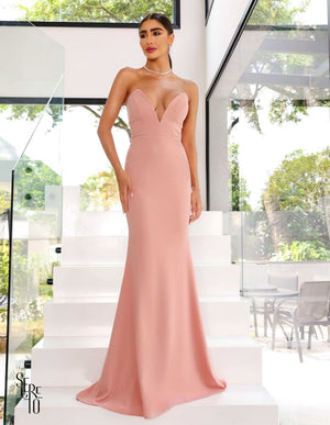 Vestido Longo Tqc Rosê
