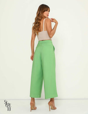 Calça Pantacourt Ceci Verde