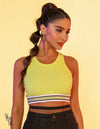 Cropped Sports Canelado Lima