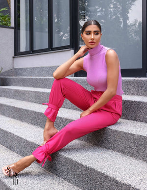 Calça Luara Carrot Pink