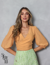 Blusa Transpassada Laura Nozes