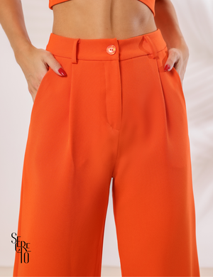 Calça Pantalona Graziella Coral