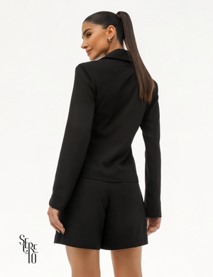 Conjunto spencer com bermuda Calente Preto