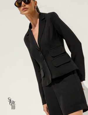 Conjunto spencer com bermuda Calente Preto