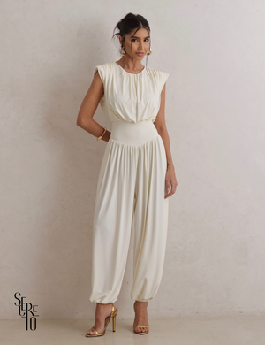 Macacão Aladin Marina Off White