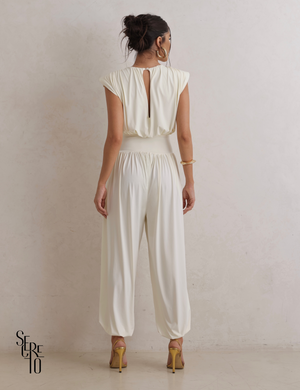 Macacão Aladin Marina Off White