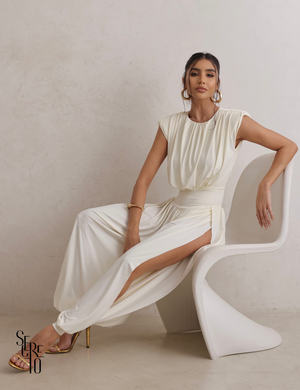Macacão Aladin Marina Off White
