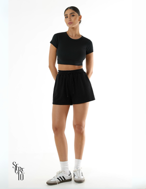Cropped Canelado Lidia Preto