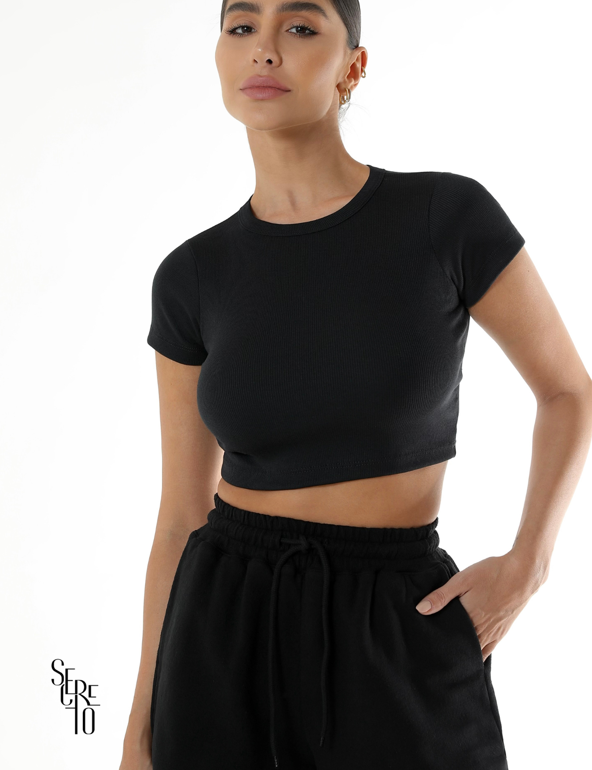 Cropped Canelado Lidia Preto