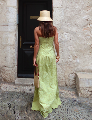 Vestdo Longo TQC Renda Daniele Verde