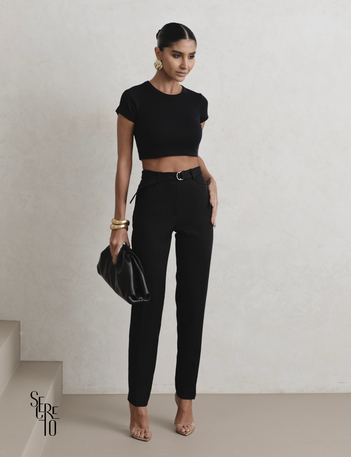 Cropped Canelado Lidia Preto