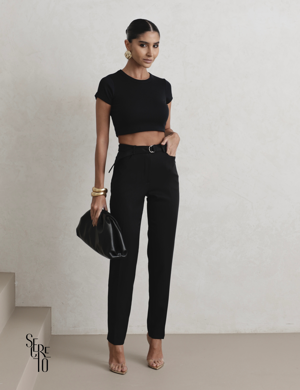 Cropped Canelado Lidia Preto