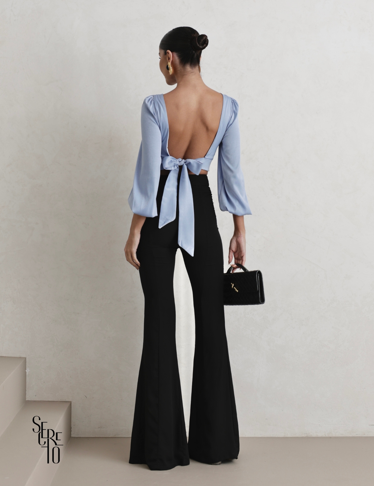 Calça Flare Licia Preto