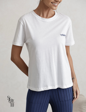 Conjunto Pijama Blusa e Calça Patty Azul Marinho