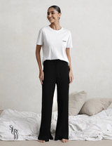 Conjunto Pijama Blusa e Calça Patty Preto