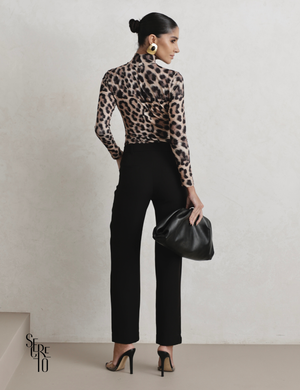 Calça Alfaiataria Feminina Bessa Preto